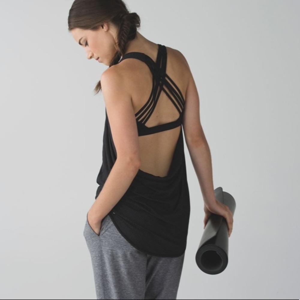Lululemon wild tank in black
